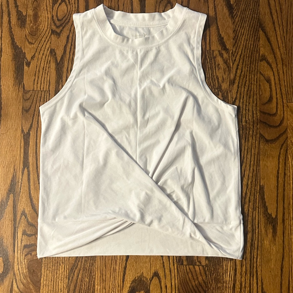 White tank top